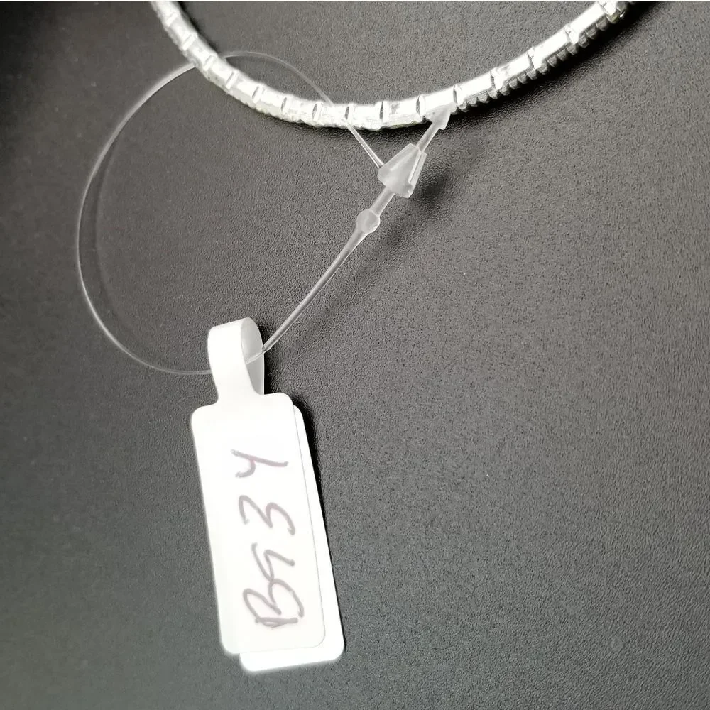 Edgy silver tone rounded bracelet B934